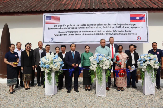Laos, US Open Upgraded UXO Information Centre in Luang Prabang